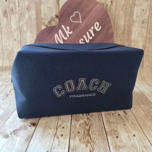 Coach Handbags - Coach Blue Fragrance Cosmetic Bag NWOT